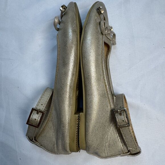 Rachel Zoe Girls Sweater Dress Size 5 & Sugar Gold Flats Shoes 11 Bundle Holiday - Picture 16 of 16